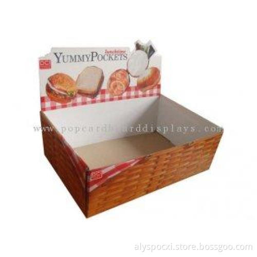 Cardboard counter displays car charger display box ENCB003